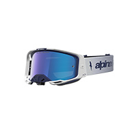 Alpinestars Vision 8 Amber Brille navy weiss