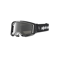 Maschera Alpinestars Vision 8 Amber nero argento