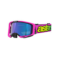 Alpinestars Vision 8 Vista Goggle Pink Blue
