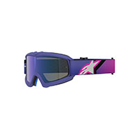 Maschera Alpinestars Vision Youth Corp Viola Blu