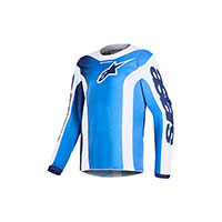 Maglia Alpinestars Youth Fluid Portl blu