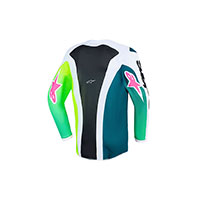 Alpinestars Youth Fluid Portl Jersey Green - 2