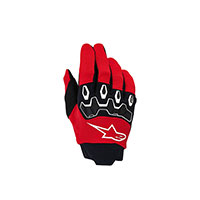 Gants Alpinestars Youth Full Bore V2 rouges