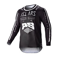 Maglia Alpinestars Youth Racer Found 2023 Nero Bimbo