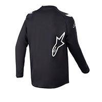 Maglia Alpinestars Youth Racer Graphite 2023 Nero Bimbo
