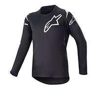 Alpinestars Youth Racer Graphite 2023 Jersey Black Kinder