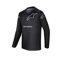 Maglia Alpinestars Youth Racer Graphite 2025 Nero