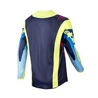 Maillot Alpinestars Youth Racer Hoen 2024 jaune - 2