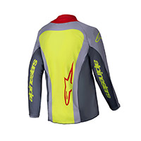Maglia Alpinestars Youth Racer Melt 2025 Rosso - img 2