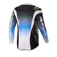 Maglia Alpinestars Youth Racer Push 2023 Blu Bimbo