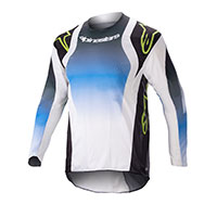Maglia Alpinestars Youth Racer Push 2023 Blu Bimbo