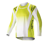 Maglia Alpinestars Youth Racer Push 2023 Giallo Bimbo
