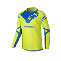 Maglia Alpinestars Youth Racer Veil 2025 Giallo