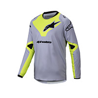 Maglia Alpinestars Youth Racer Veil 2025 Grigio