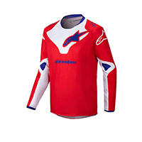 Maglia Alpinestars Youth Racer Veil 2025 Rosso