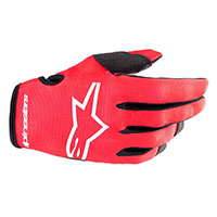 Guanti Bimbo Alpinestars Radar 2023 Rosso Bimbo