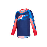 Maglia Alpinestars Youth Supertech Vista blu