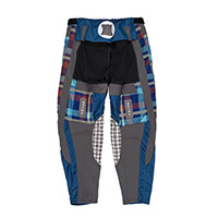 Pantaloni Brema Trofeo Chequered Blu - img 2