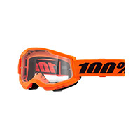 Masque 100% Strata 2 Neon Orange