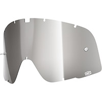 100% Barstow Lens Mirror Silver