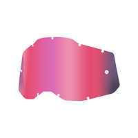 100% Racecraft2/accuri2/strata2 Lens Pink