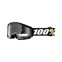 100% Strata Mini Goggle Black Kinder