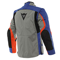 Giacca Enduro Dainese Alligator Tex Grigio Blu Arancio - img 2