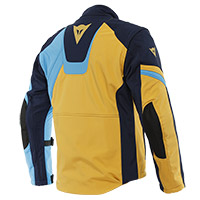 Blouson Dainese Ranch Tex mineral jaune bleu clair - 2