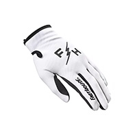 Fasthouse Carbon 24.1 Eternal Kid Gloves Bianco Kinder