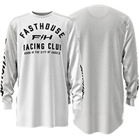 Maglia Fasthouse Grindhouse Air Cooled Club Bianco