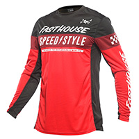 Maglia Fasthouse Grindhouse 24.2 Akin Rosso