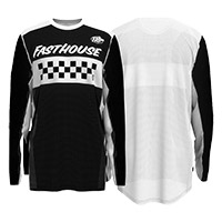 Maglia Fasthouse Grindhouse Waypoint 24.1 Bianco