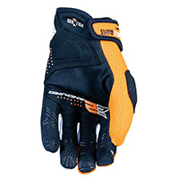 Fünf E2 Handschuhe orange - 2