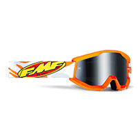 Gafas FMF Powercore Assault gris espejadas