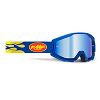 Gafa FMF Powercore Flame navy espejado azul