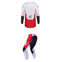 Fox 180 Honda Combo rouge fluo - img 2