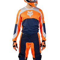 Completo Fox 180 Nitro arancio fluo