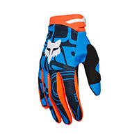 Gants Fox 180 Race Spec Bleu
