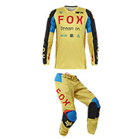 Fox 180 Race Spec Combo amarillo