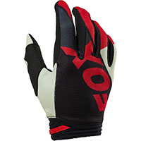 Fox 180 Xpozr Gloves Red Fluo