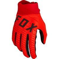 Fox 360 Gloves Red Fluo