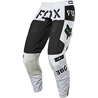 Pantaloni Fox 360 Nobyl Nero Bianco