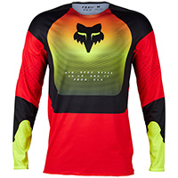 Camiseta Fox 360 Revise rojo amarillo