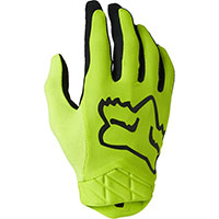 Fox Airline Gloves Yellow Fluo
