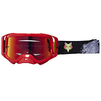 Maschera Fox Airspace Dkay Spark Rosso Fluo