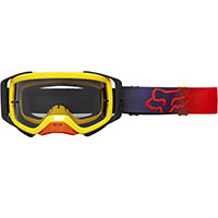 Maschera Fox Airspace Fgmnt Nero Giallo