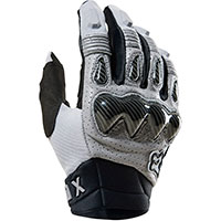 Fox Bomber Gloves Black Grey