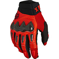 Fox Bomber V.22 Gloves Red Fluo