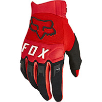 Guantes Fox Dirtpaw 2021 rojo