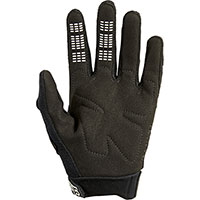 Fox Dirtpaw Youth Gloves Black White Kinder